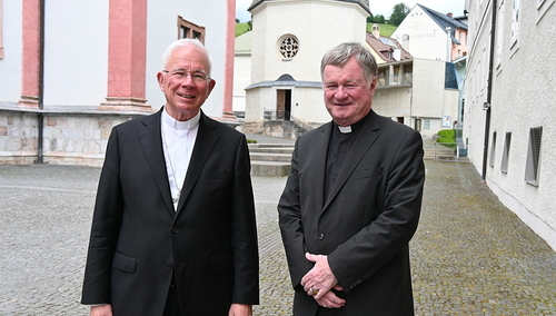 Erzbischof Lackner und Bischof Scheuer. 